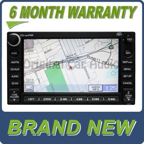 New Honda CR-Z Navigation GPS Radio Touch Screen 2AH4 - CD4Car