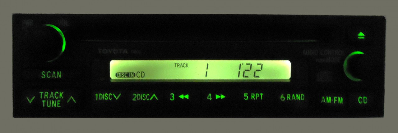 Toyota Camry Sienna Avalon Radio/CD Player 11802 86120-08040