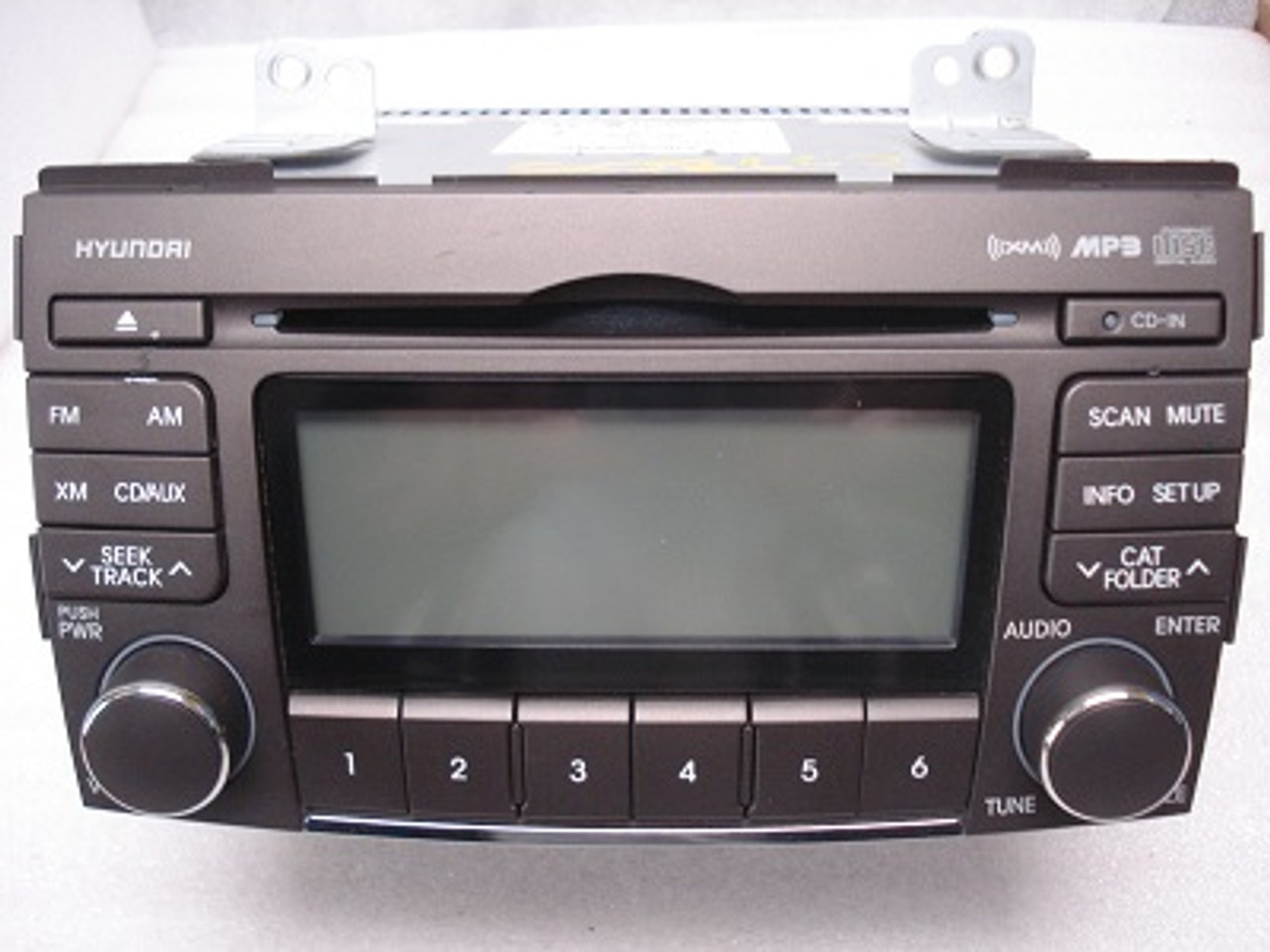 Hyundai Sonata XM Radio MP3 CD Player Satellite Stereo 09 10