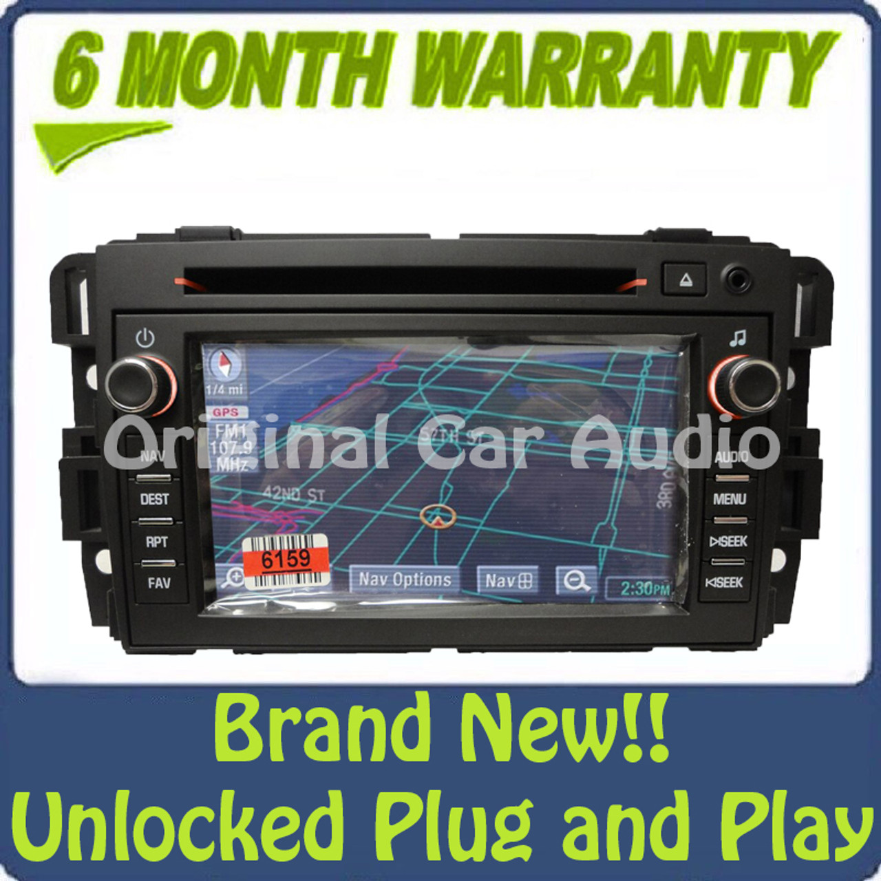 Gå ud Berygtet Kronisk Gm362N) 25926159 07 08 09 Suzuki Vitara XL-7 Radio CD NAV Player XL 7