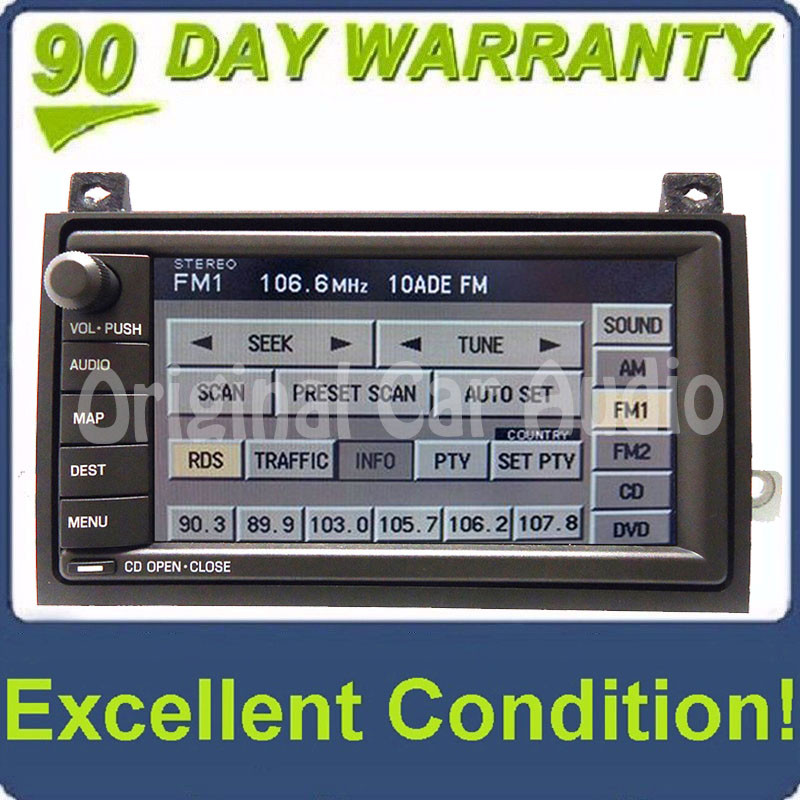 4W1T-18C985-AC LINCOLN Town Car Navigation Radio 2004 - CD4Car