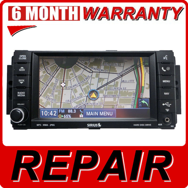 RHR Repair Caravan Ram Nitro Liberty Navigation Satellite Radio