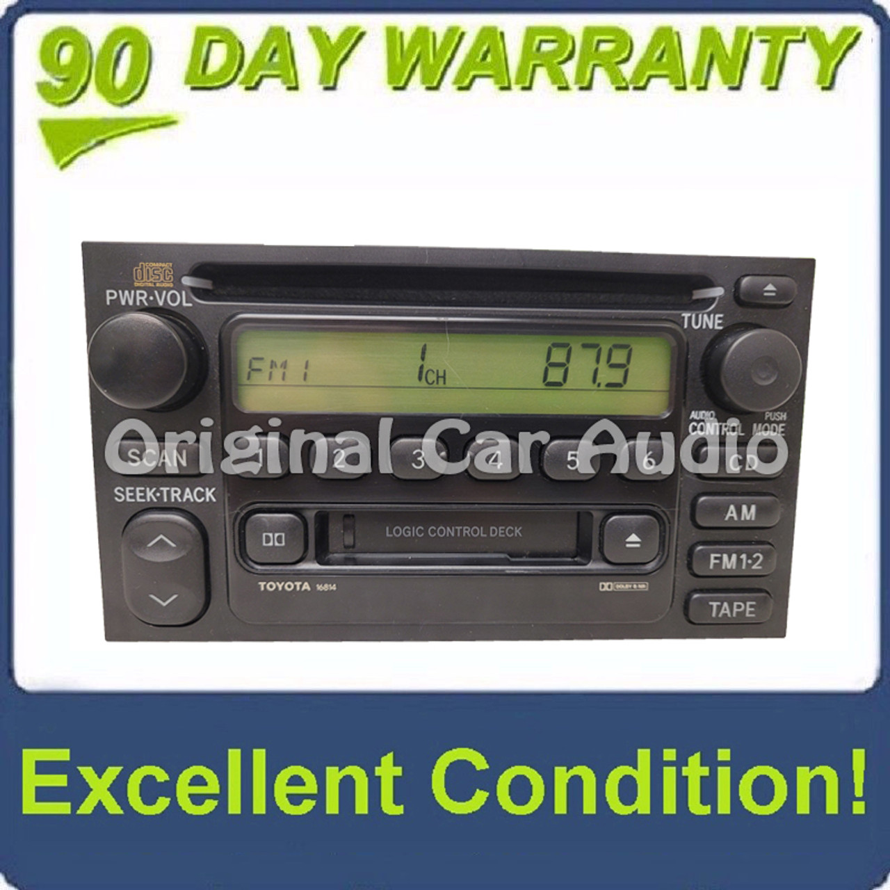 その他 JJJ TRASMUNDO RADIO 03 04 05 Toyota 4Runner AM FM CD cassette radio OEM 16852