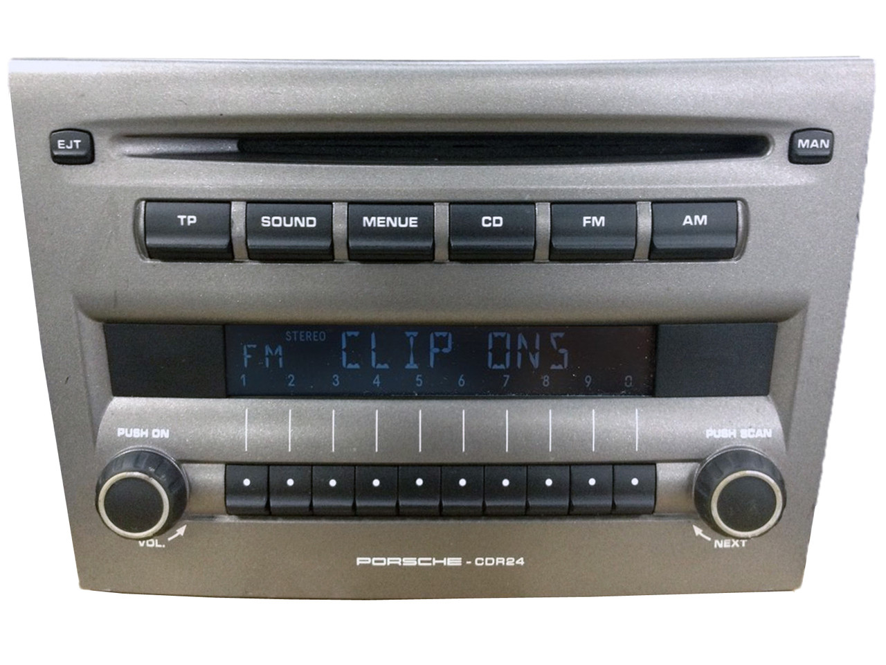 Yahoo!オークション -「ポルシェ」(テープデッキ) (カーオーディオ)の ポルシェ純正オーディオCDデッキ　CDR24◾️ボクスター