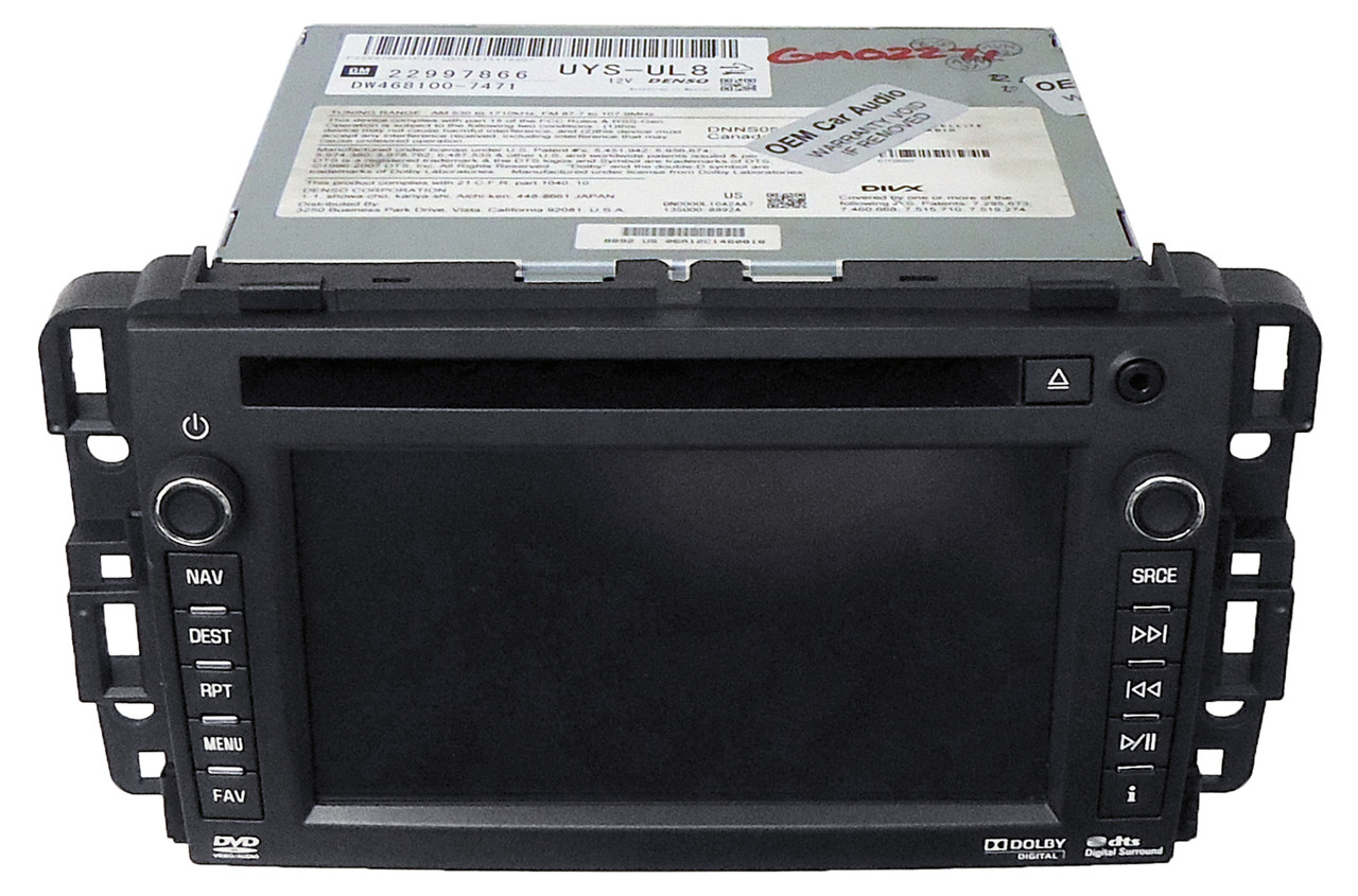 Aftermarket OEM-looking GPS/DVD unit