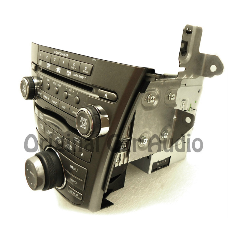 07 08 09 Acura MDX XM Satellite Radio 6 Disc CD DVD Player Changer
