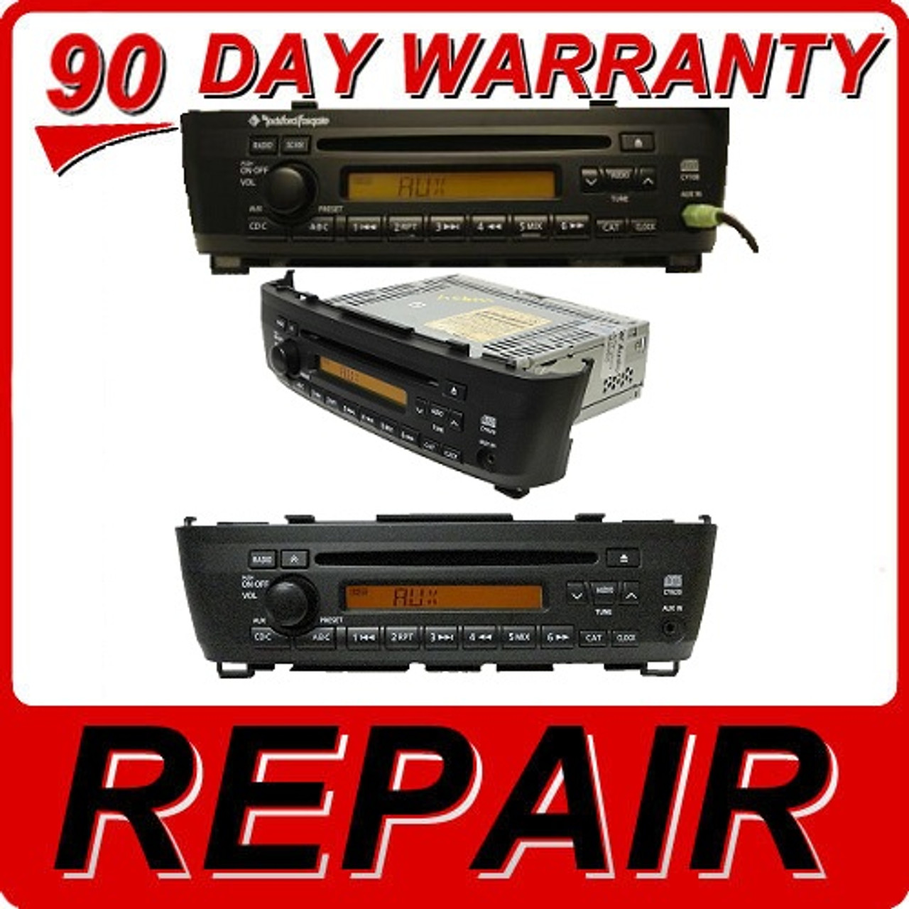 REPAIR NISSAN Sentra Single CD Player Radio repair CY620