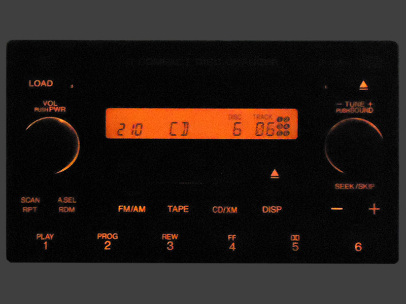 Ho063M) Remanufactured Honda Accord CRV Odyssey Radio TAPE 6 Disc