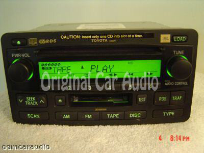 A56829 2003 2004 Sequoia Tundra Radio 6 CD Changer