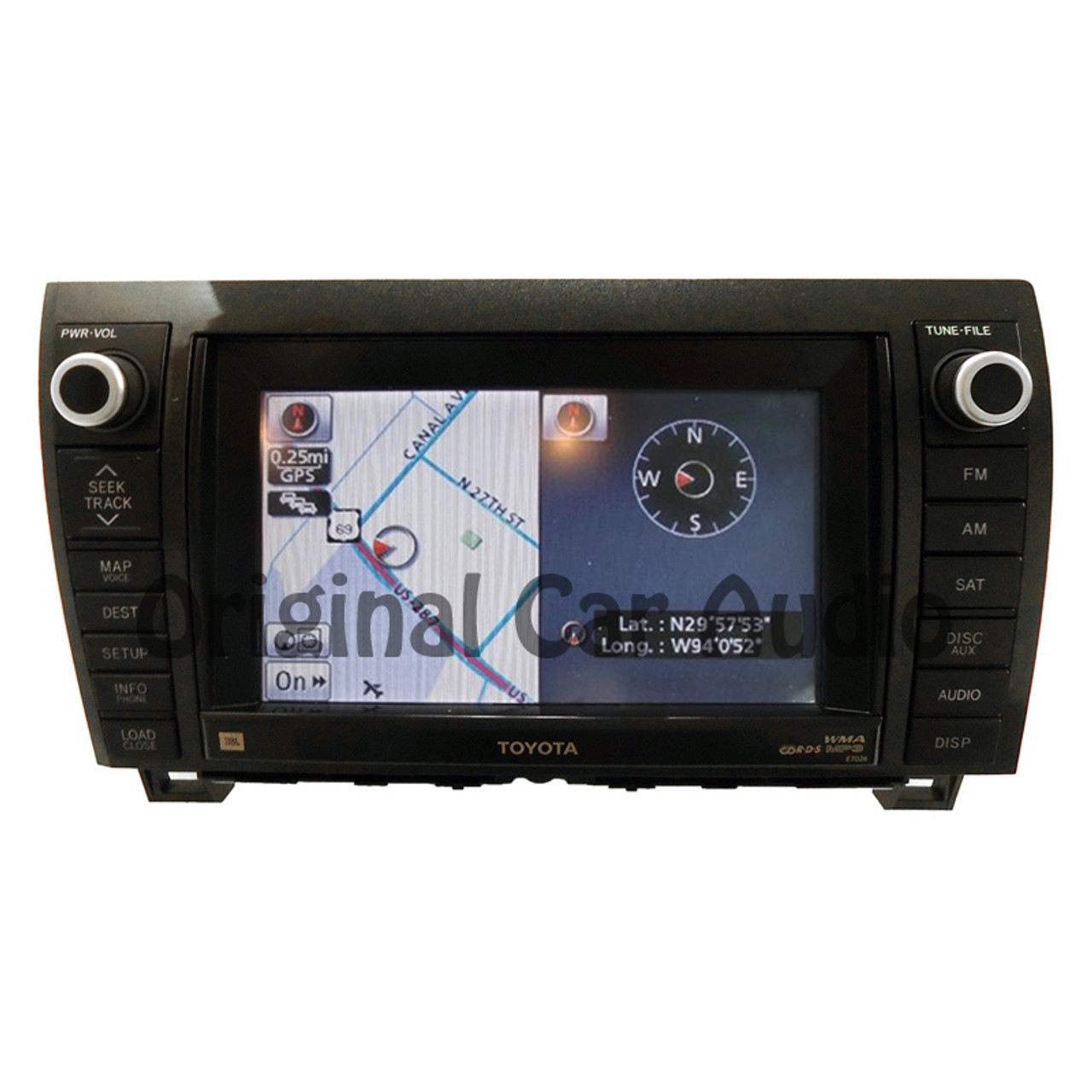 86120 0c330 Brand New Toyota Sequoia Tundra 2010 2011 2012 2013 Gps Radio Screen 86120 0c330 Brand New Toyota Sequoia Tundra 2010 2011 2012 2013 Gps Radio Screen