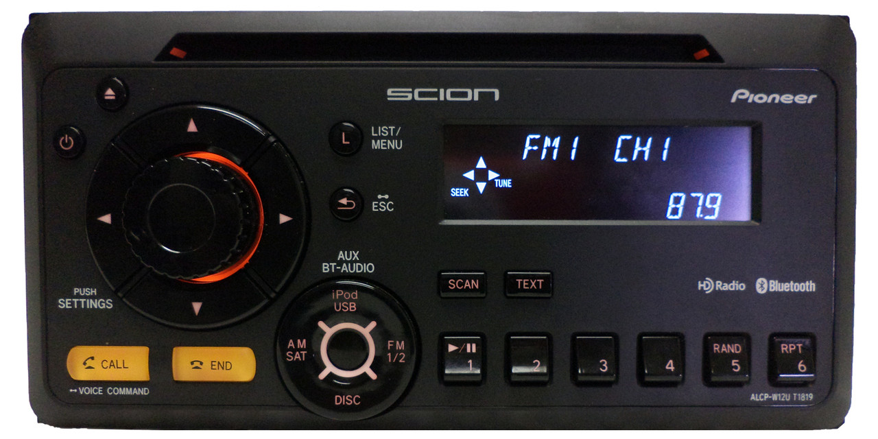 T10004 12 13 14 15 Scion FR-S iQ tC xB xD Pioneer Radio Stereo MP3