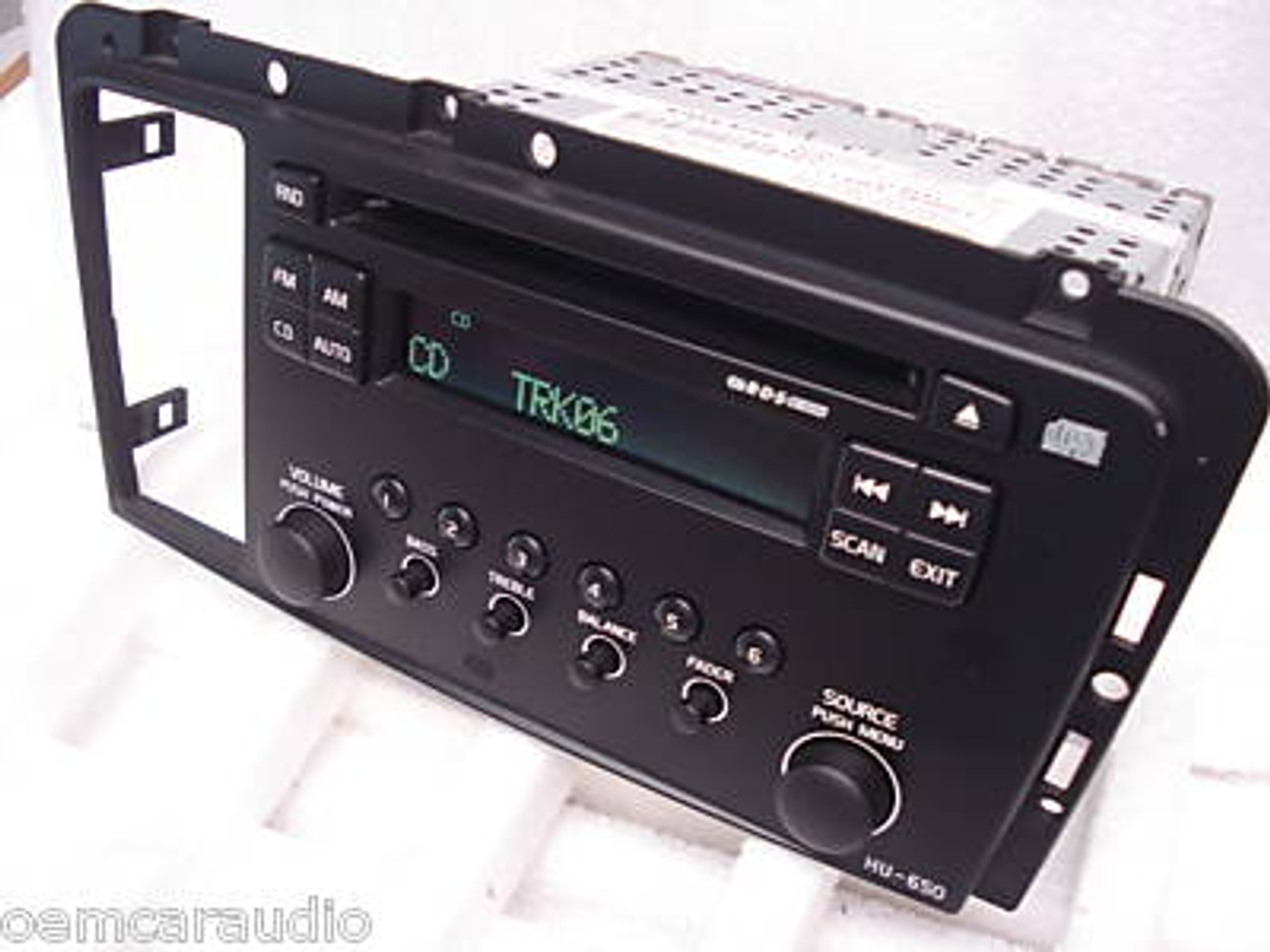 HU650 05 07 Volvo S60 V70 CD Player Radio Stereo Tape Player