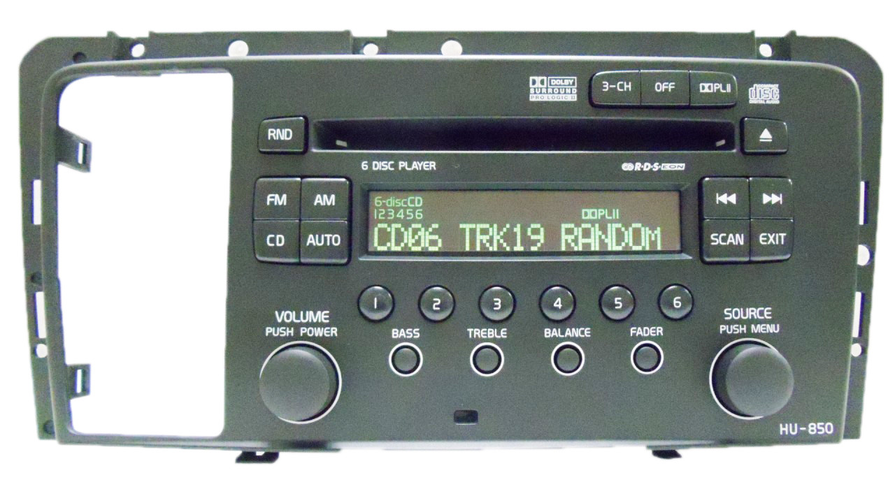 New CD Mechanism HU850 05 08 Volvo S60 V70 Premium Sound Radio