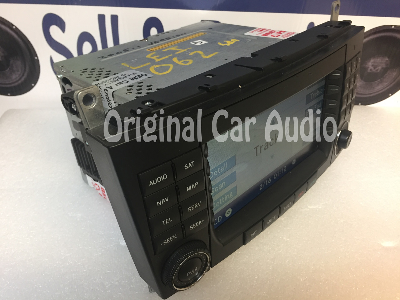 2005 2006 2007 Mercedes-Benz C Class OEM Comand Navigation Radio