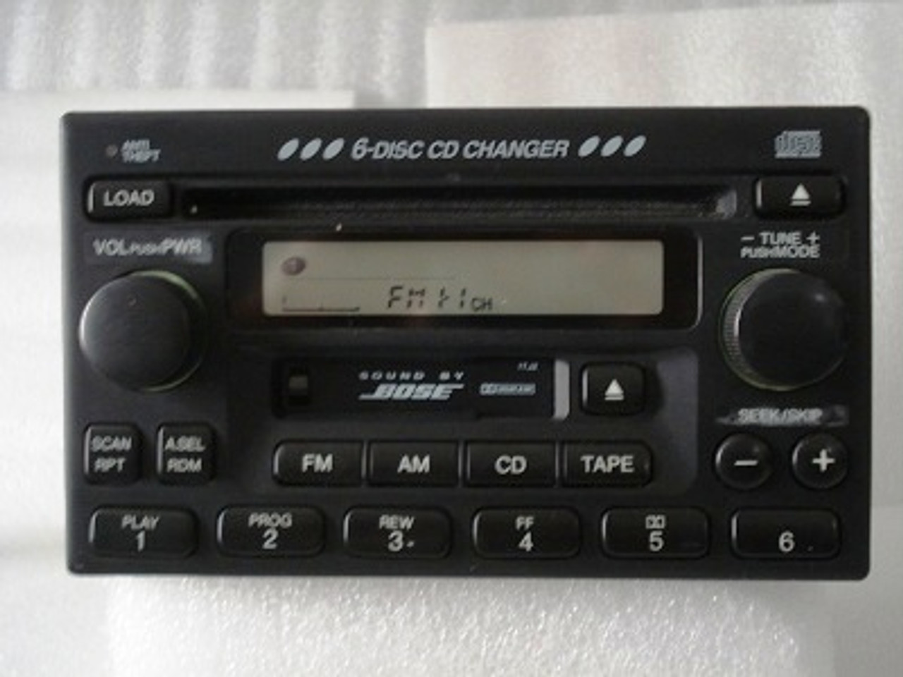 Ac127u 39100s6ma100 09 95 Acura Legend Radio Tape 6 Cd Changer