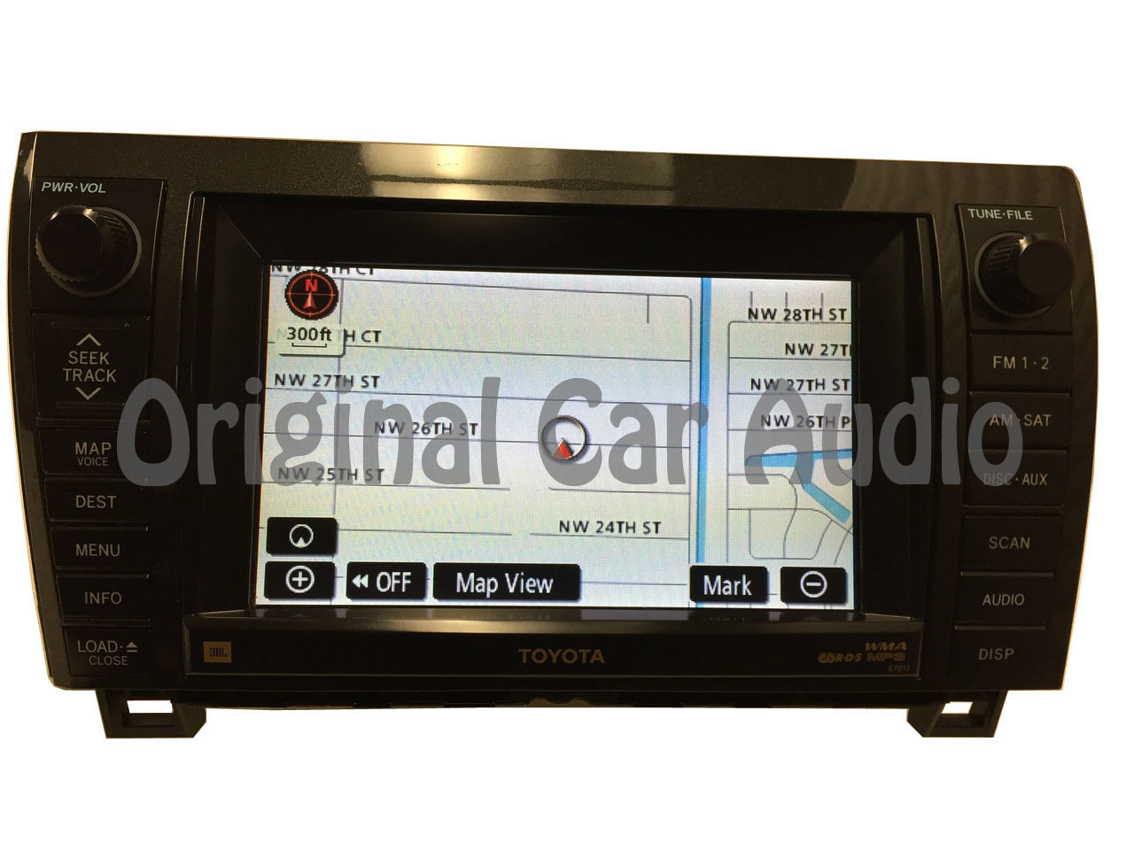86120-0C220 07 08 09 TOYOTA Tundra Sequoia JBL GPS CD Player