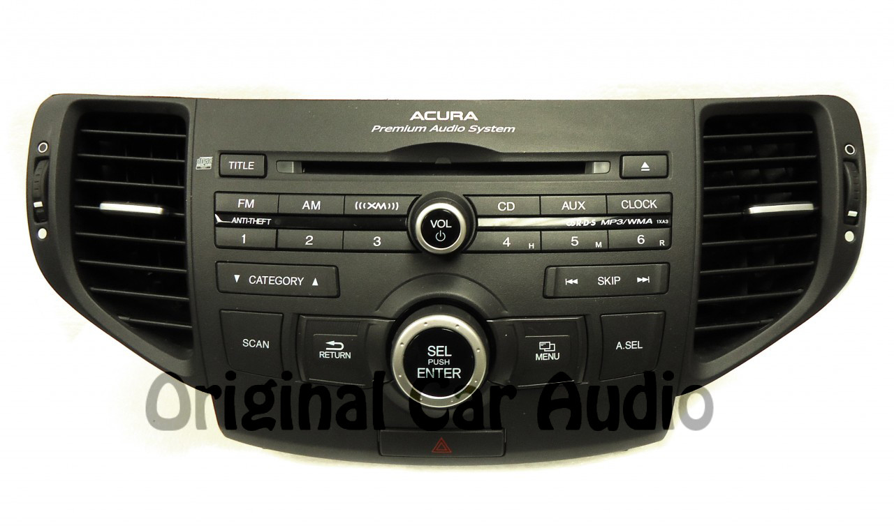 REPAIR 09 10 11 Acura TSX Radio CD Player Changer Disc Stereo 1XA3