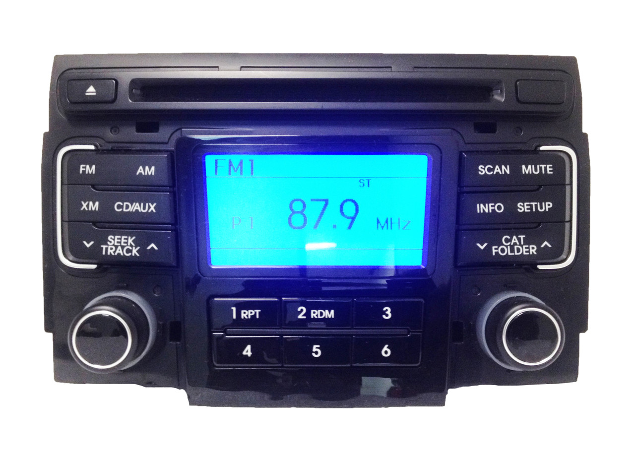 Hy183U) 12 13 14 15 Hyundai Sonata OEM Factory Stereo AM FM SAT Radio MP3  CD Player