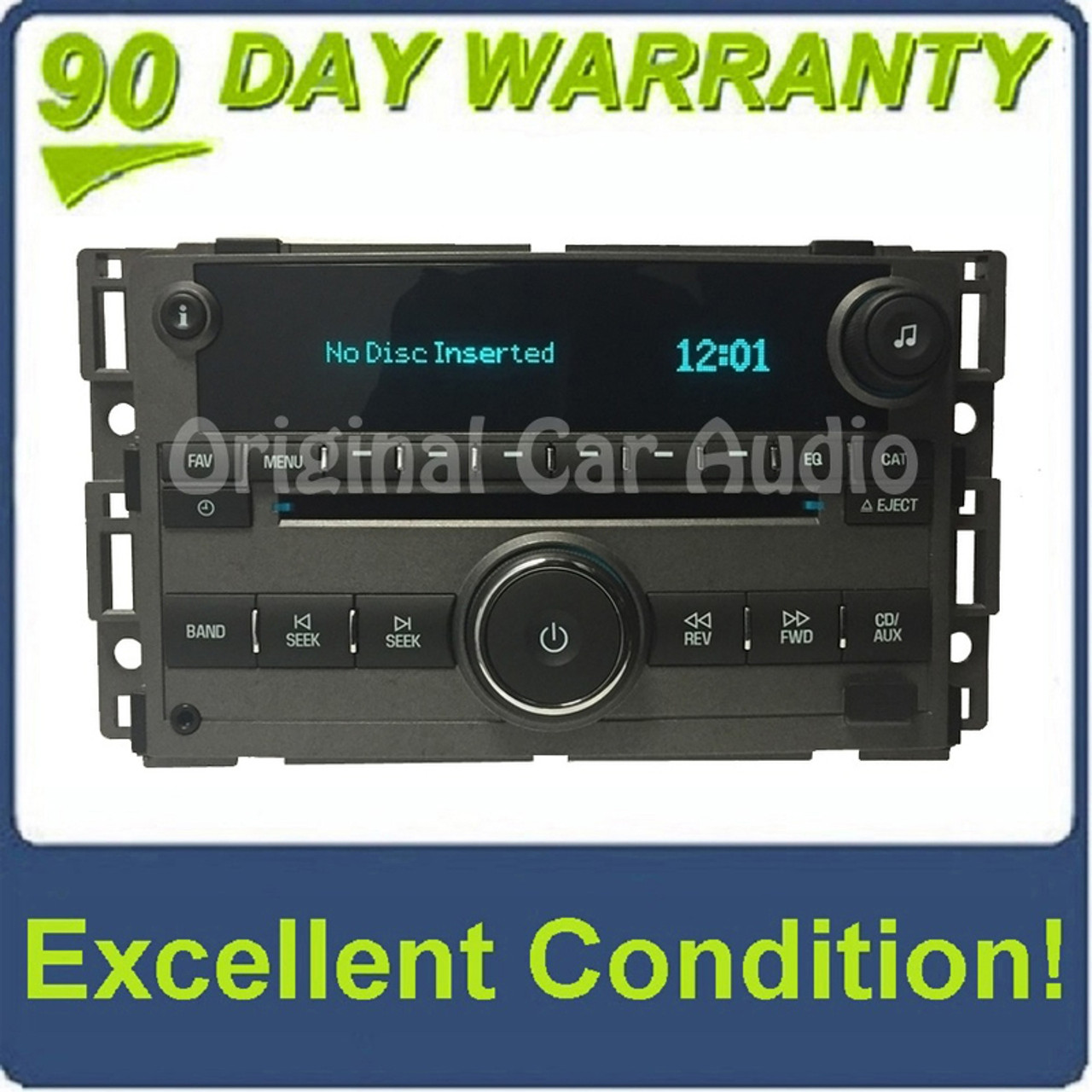 2009 2010 2011 Chevrolet OEM HHR Radio Stereo MP3 AUX CD Player - CD4Car