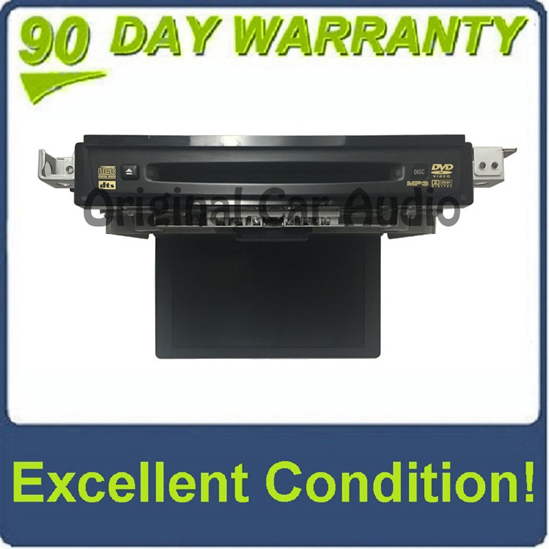 Toyota Venza overhead DVD player display grey w/out bezel trim