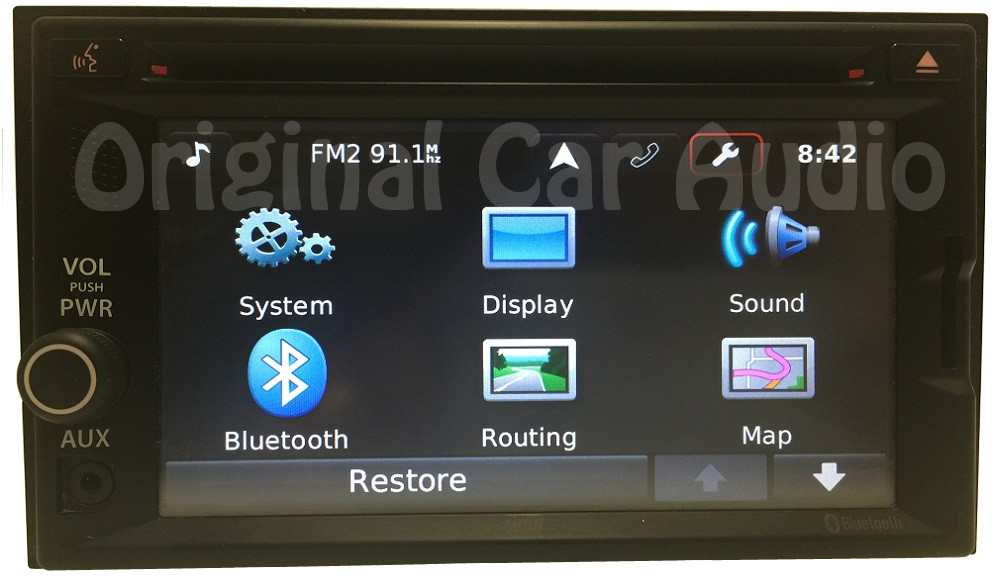 Suzuki Garmin navigation GPS CD player radio AUX bluetooth - CD4Car