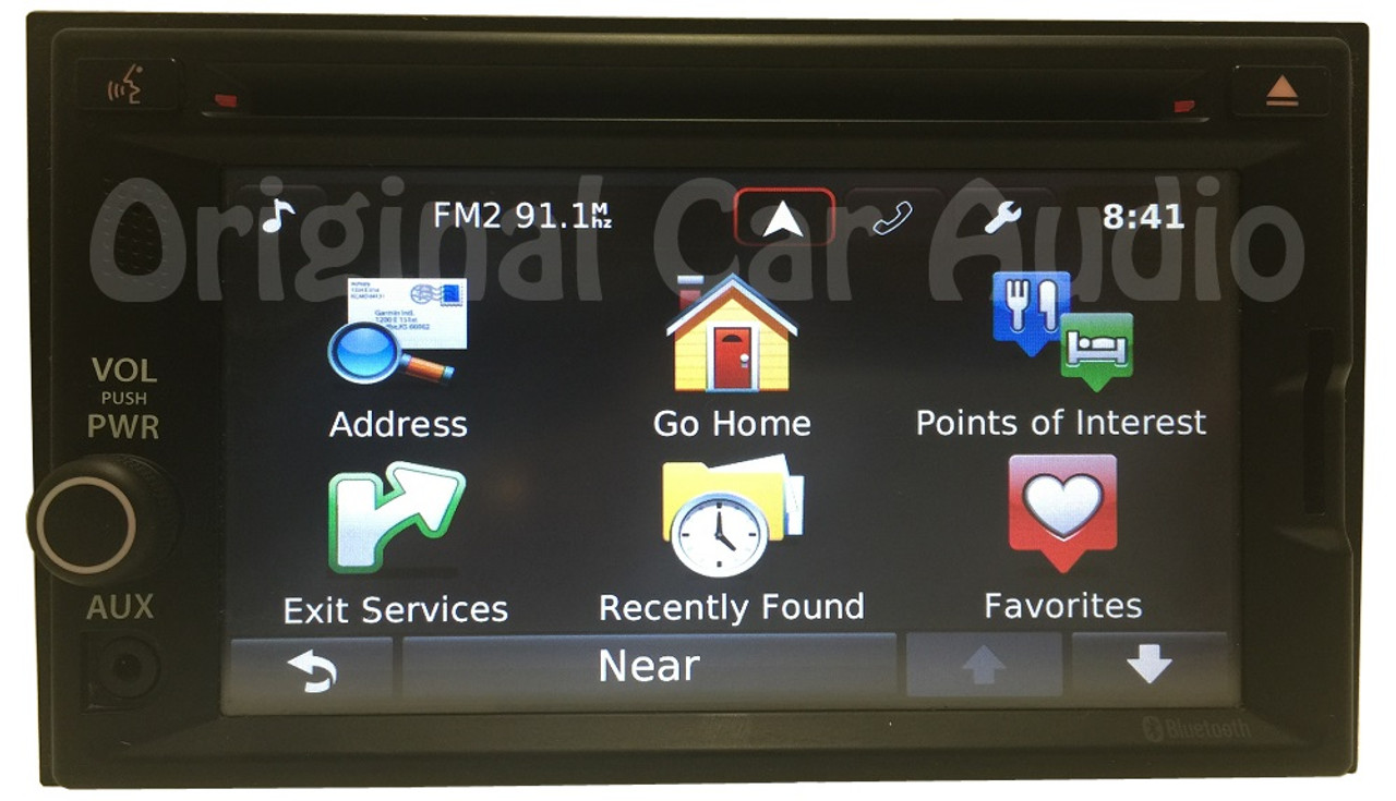 Bemærk venligst en lille bekymre Suzuki Garmin navigation GPS CD player radio AUX bluetooth - CD4Car