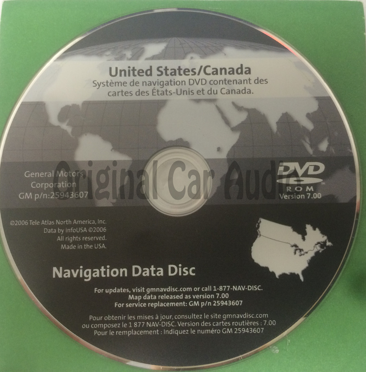 updated gm navigation disc