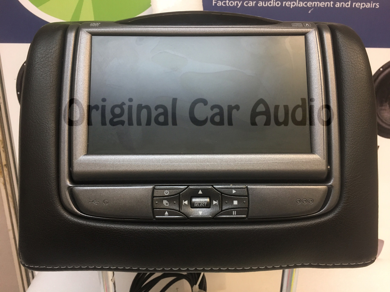 Nissan OEM Factory Driver Headrest Monitor DVD Touchscreen