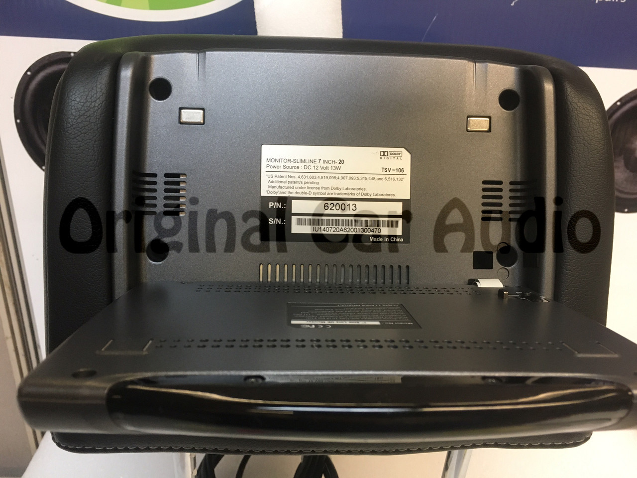 Nissan OEM Factory Headrest B Passenger Monitor DVD Touchscreen