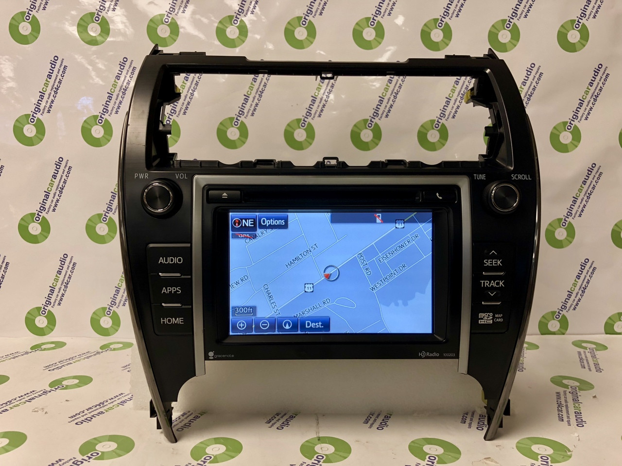 2012-2014 Toyota Camry GPS Navigation APPS HD Radio Display