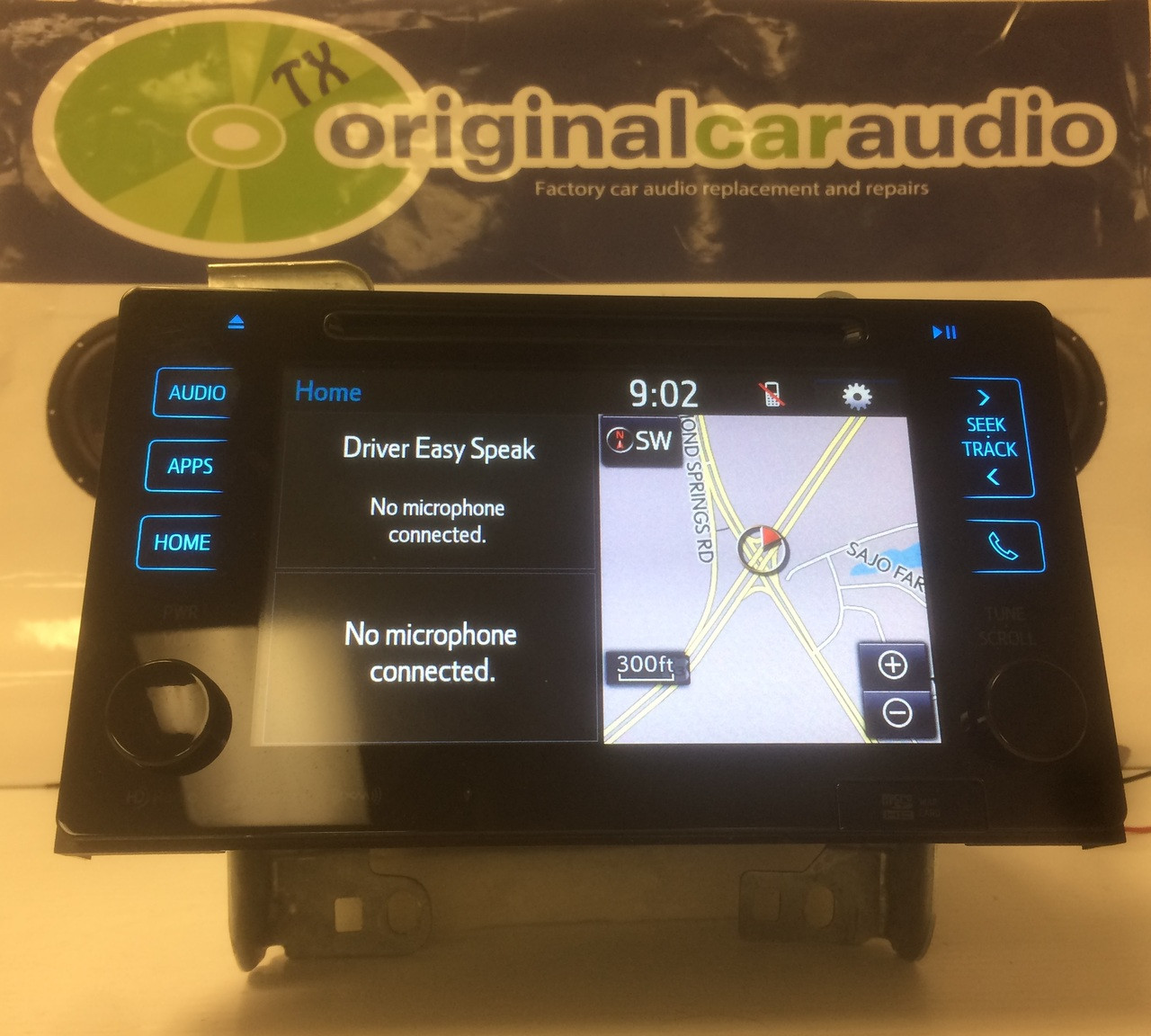 2015 - 2016 Toyota Sienna OEM Navigation Touchscreen XM CD Player
