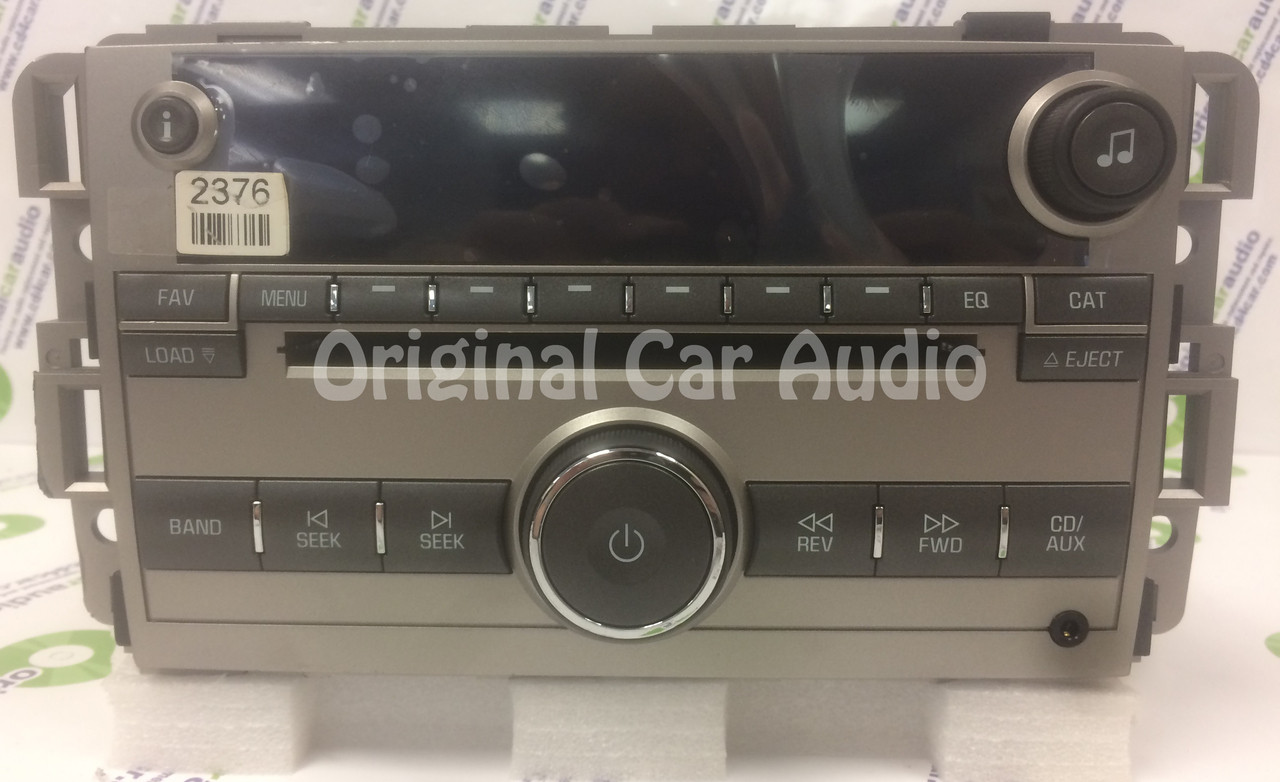 New Old Stock GM Delco CD6 MP3 XM-Ready Radio For 2008 Buick Lucerne – OEM 25887590