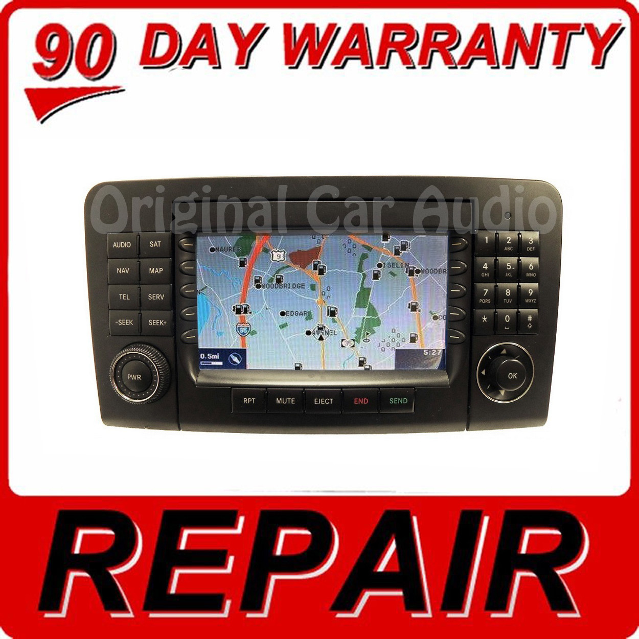 Be153R) REPAIR 2004 - 2008 Mercedes C-Class CLK-CLass OEM GPS