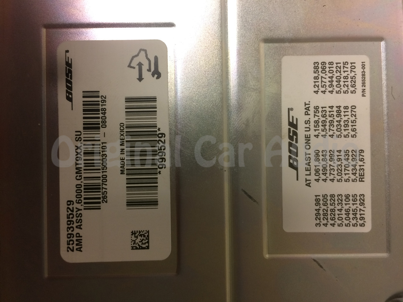 Gm557U) 2007 - 2010 GM Cadillac Escalade OEM Bose Premium