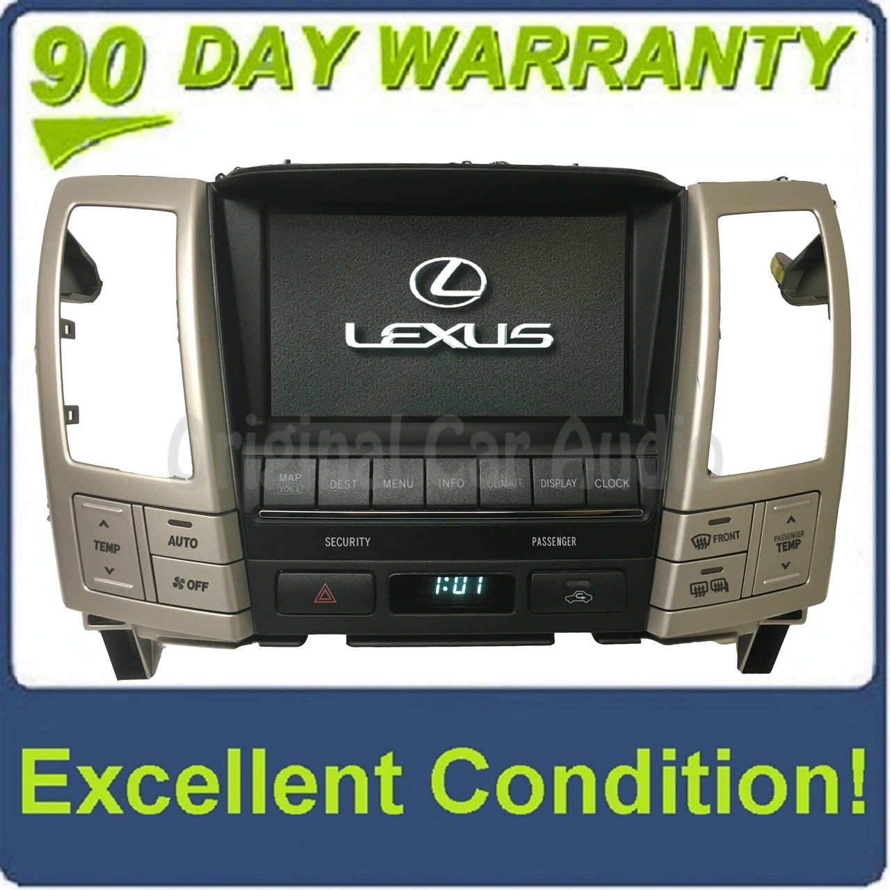 (Le159U) 2004 2006 Lexus RX330 OEM Navigation Back Up Camera Display