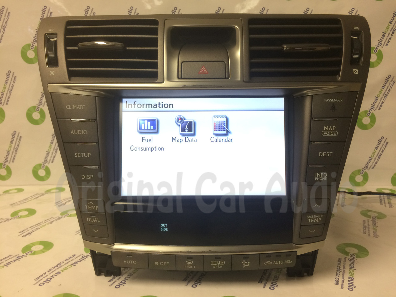Le161U) 2010 - 2012 Lexus LS460 OEM Navigation Information Touch