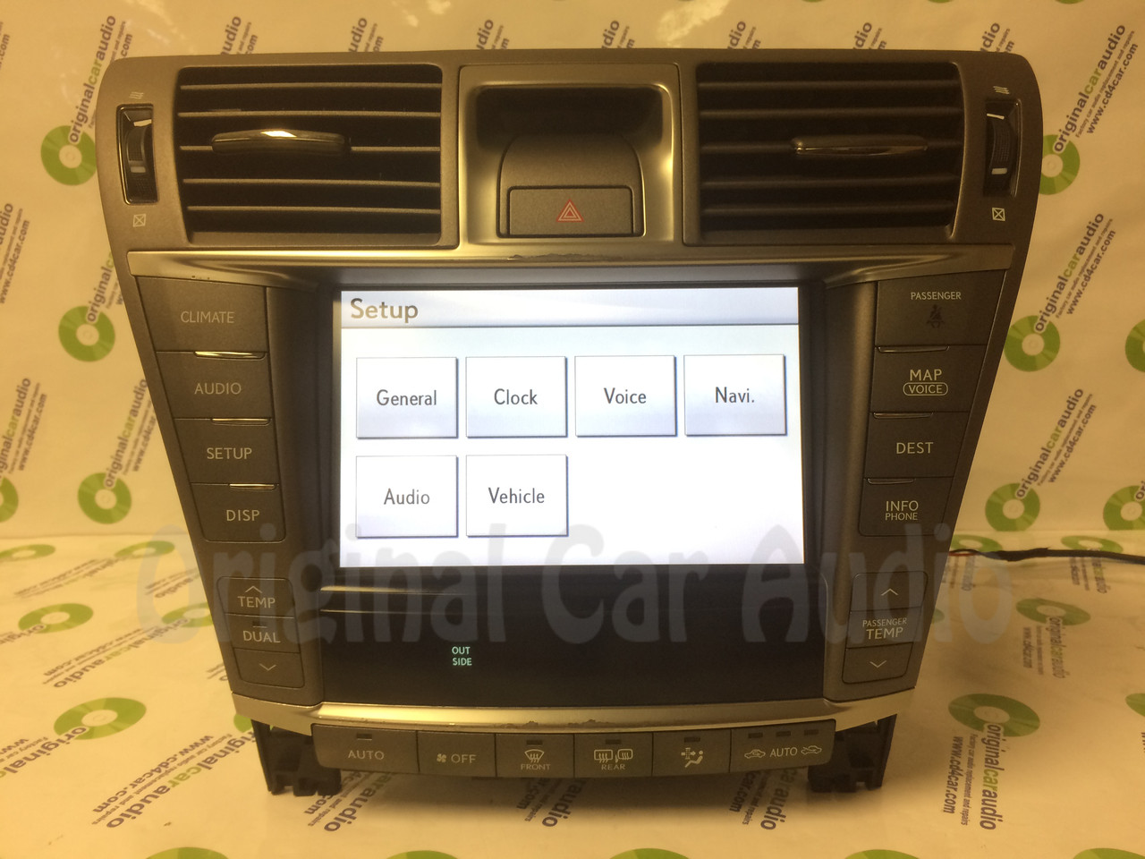 Le161U) 2010 - 2012 Lexus LS460 OEM Navigation Information Touch
