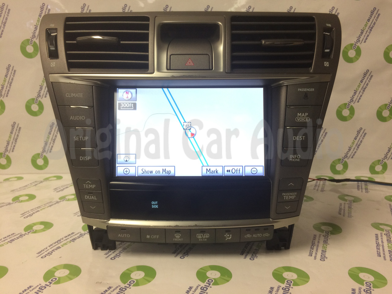 Le161U) 2010 - 2012 Lexus LS460 OEM Navigation Information Touch