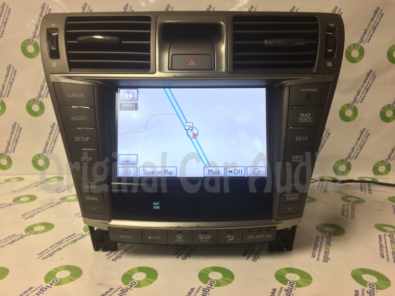 Le161U) 2010 - 2012 Lexus LS460 OEM Navigation Information Touch