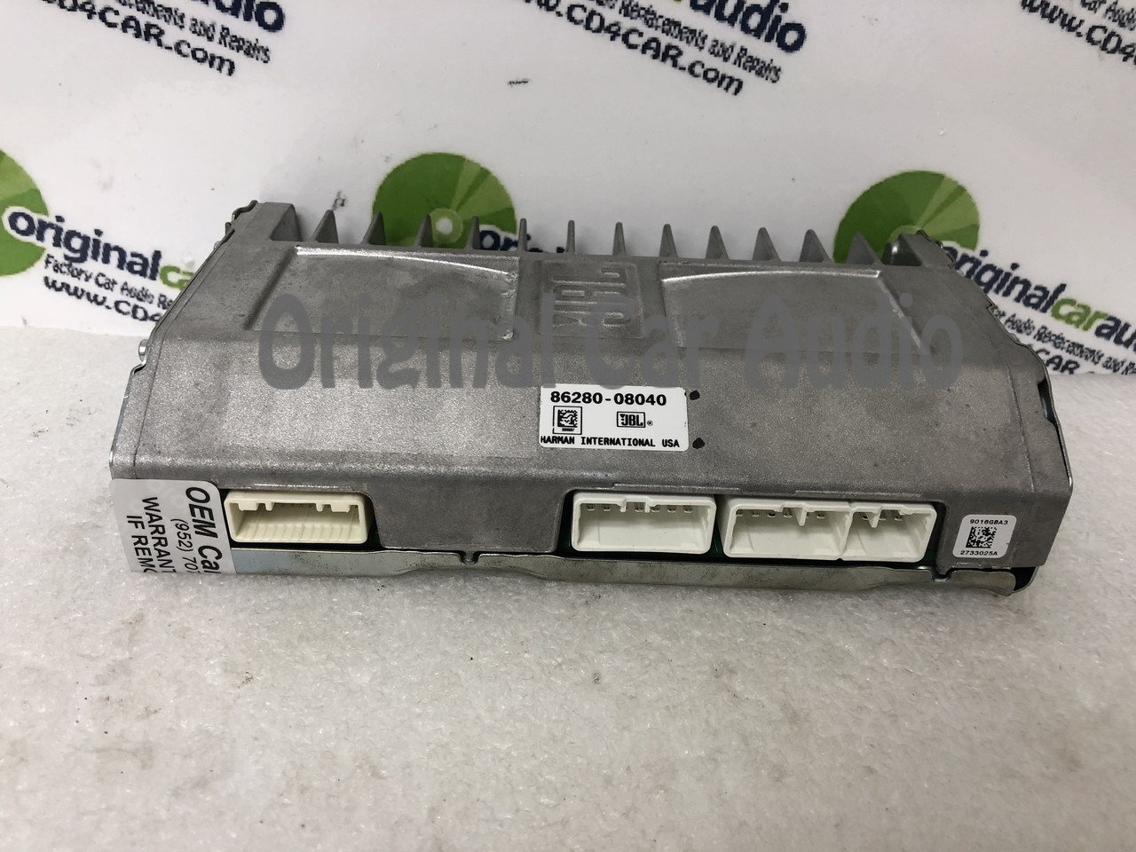 OEM JBL Premium Sound Amplifier For Toyota Sienna 2011-2017 & Venza - 86280-08040