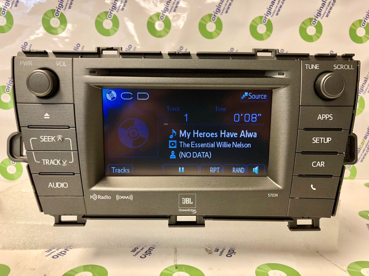 か*ん様 Prius トヨタ カーナビ Bluetoothユニット 大型JBL 2011 - 2015 Toyota Prius JBL OEM Radio CD Player Green Edge HD