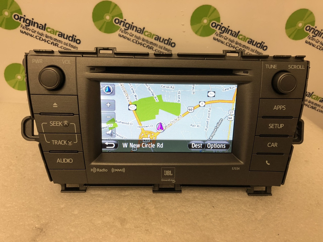 2011 - 2015 Toyota Prius JBL OEM Radio CD Player Green Edge HD