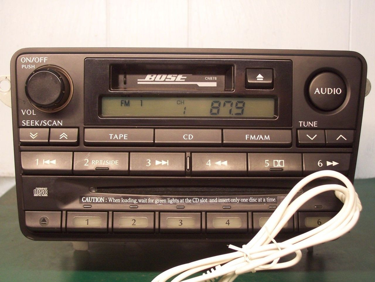 bose cassette aux