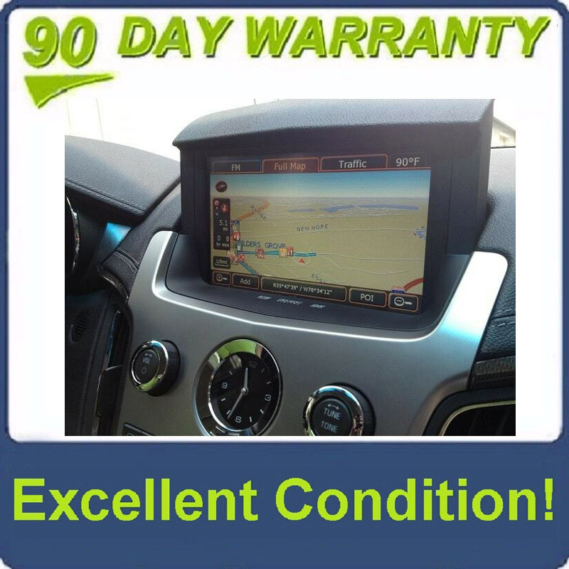キャデラック　CTS モニター Gm584U) 2008 - 2012 Cadillac CTS SRX OEM Navigation Radio Pop Up
