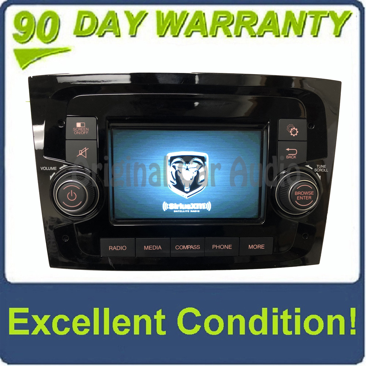 Ch313U) 2015 - 2017 Ram ProMaster City OEM 636 VP2 NAFTA Touch