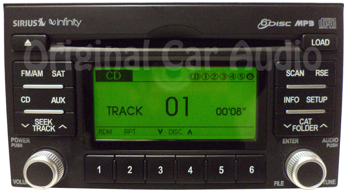 Re-manufactured NEW MECHANISM Kia Radio 