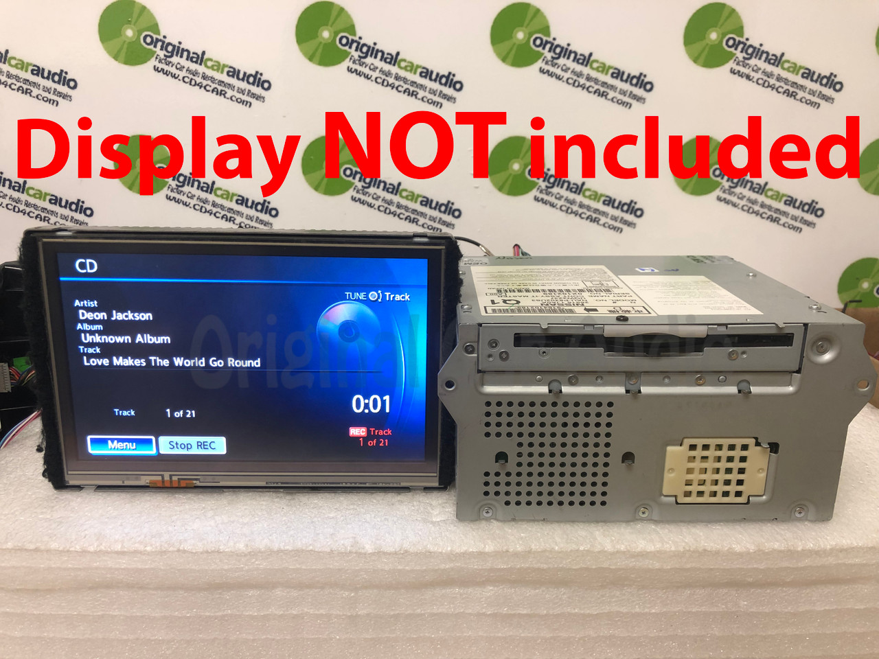 2011 - 2012 Infiniti OEM Bose Navigation radio 6 cd dvd player