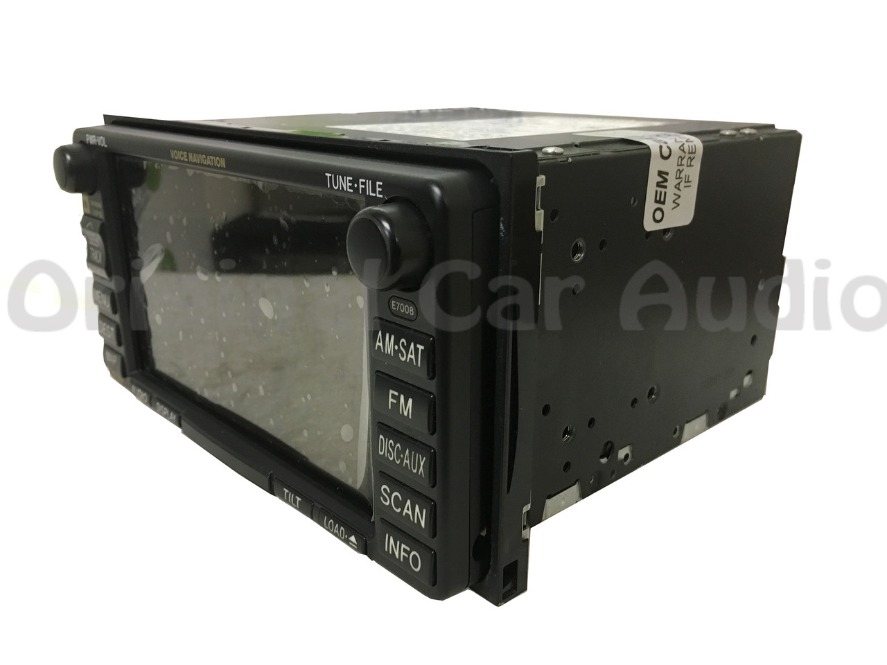 E7008 2006 2009 Toyota 4Runner Navigation GPS System Radio
