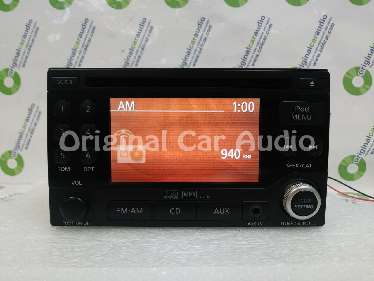 JUNEさん用 2009-2012 Nissan Sentra OEM IPOD Radio CD Player AM FM Aux