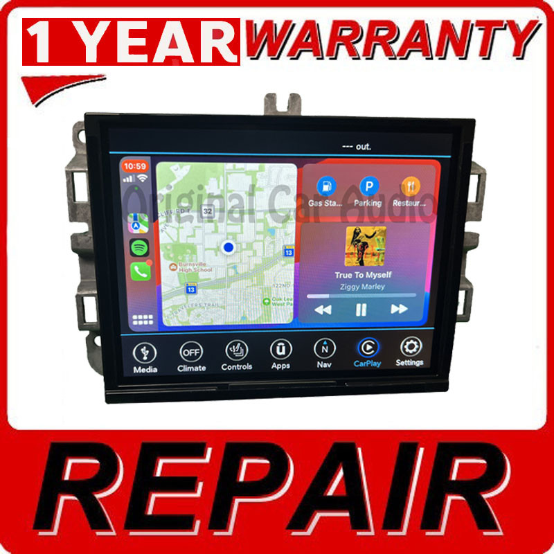 Repair Service For 2017-2021 Dodge Jeep Ram OEM VP4 Navigation 8.4 Touch Screen Radio